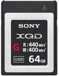 SONY Carte XQD Série G 64GB 440MB/S