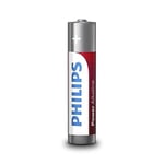 Philips Powerlife Alkaline, Pile Alcaline AAA, Lot de 12