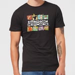 Cartoon Network Logo Characters Men's T-Shirt - Black - XL