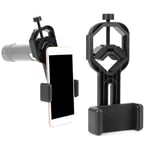 1pcs Plastic Black Mobile Phone Bracket For Binoculars Monoculars Astrono GGM UK