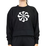 Nike Icon Clash Dry Pt Tp Gd Sweatshirt Women's Sweatshirt - Black/White, M