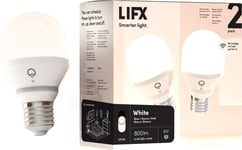 LIFX smart LED-glödlampa 6324973 (2-pack)