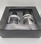 Ted Baker Graphite Black Hair & Body Wash + Body Spray Duo - Men's Grooming Set