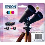 EPSON 502 Multipack bläckpatron - Svart, Gul, Cyan, Magenta