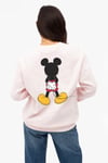 Mickey Mouse Boss Man Womens Crew Sweatshirt