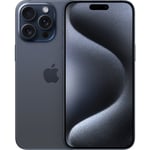 Apple iPhone 15 Pro Max - 1TB - Blue Titanium
