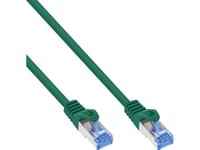 Inline Patchkabel Cat.6A S/Ftp Tpe Lszh Cca Grön 10M - Kablar - Nätverk (72600G)