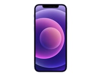 Apple Iphone 12 - 5G Smartphone - Dual-Sim / Internminne 128 Gb - Oled-Skärm - 6.1" - 2532 X 1170 Pixlar - 2 Bakre Kameror 12 Mp, 12 Mp - Front Camera 12 Mp - Lila
