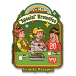Steven Rhodes - Special Brownies Sticker, Accessories
