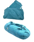 New Vintage NIKE 6.0 Small Foldable RACEDAY Sports HOLDALL Gym Bag BA3132 Blue