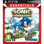 Sonic Generations Essentials for Sony Playstation 3 PS3 Video Game