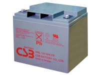 CSB Batteri HRL 12110W high-rate longlife HRL12110W-FR Blybatteri 12 V 28 Ah Blyfilt (B x H x D) 166 x 175 x 125 mm M5-skruvanslutning Underhållsfritt,