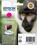 Epson T0893 Monkey Magenta Ink Cartridge (C13T08934010) Stylus SX100 SX215 SX400