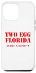 iPhone 14 Plus Two Egg Florida Coordinates Case