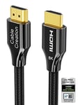 CableCreation HDMI 2.1 Cable 8K 3 Metres, HDMI 8K Ultra HD High Speed Cable with 48 Gbps, 8K 60Hz, HDCP 2,2,4:4:4, eARC, Compatible with PS5/PS4, Xbox One/X, QLED TV, Roku TV etc. 10 ft