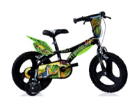 Dino_Bikes Barnesykkel Dino Bikes 616L-DS, svart/grønn, 16