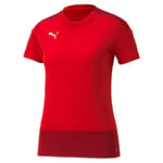 PUMA Femme Teamgoal 23 Training Jersey W T shirt, Puma Red-chili Pepper, XS EU
