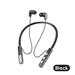 OLAF Neckband Headphones Fone Bluetooth Earphones Wireless Earbuds With Mic Sports Handsfree Bluetooth Headset Magnetic HIFI TWS-Black-style A