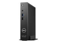 Dell OptiPlex 3000 Thin Client - Client léger - MBF - 1 x Pentium Silver N6005 / 2 GHz - RAM 8 Go - flash - eMMC 32 Go - UHD Graphics LAN sans fil: - Bluetooth, 802.11a/b/g/n/ac - Dell ThinOS - moniteur : aucun - noir - BTS - avec 3 ans de service ProSup