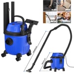 Commercial Vacuum Cleaner Canister Cylinder Hoover 4000W 15L 180Kpa Wet & Dry