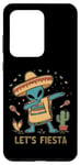 Galaxy S20 Ultra Let's Fiesta Cinco De Mayo Dabbing Mexican alien-Poncho Case