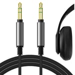 Geekria Audio Cable for Beats Solo3.0, Solo2.0, Solo1.0, Studio3 (4 ft)