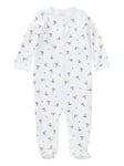 Ralph Lauren Baby Boys Classic Bear Print All In One - White, White, Size Newborn