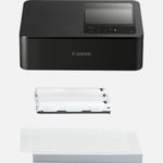 Kit imprimante photo portable Canon SELPHY CP1500, noire + 54 feuilles de papier photo