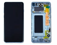 Samsung Galaxy S10 Skärm Blå