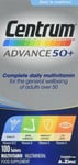 Centrum Advance 50 Plus Multivitamin and Minerals tablet, 100 Tablets Orginal UK