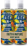Faith In Nature Natural Grapefruit And Orange Body Wash Pack Invigorating Vegan