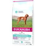 Eukanuba Puppy Sensitive Digestion Kylling & Kalkun - 12 kg