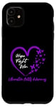 iPhone 11 Hope Fight Win Ulcerative Colitis Awareness Support Apparel Case