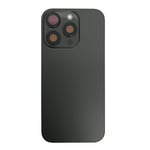 iPhone 15 Pro Baksida med smådelar - Svart Titan