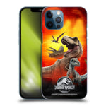 Head Case Designs Officially Licensed Jurassic World Dinosaurs Key Art Hard Back Case Compatible With Apple iPhone 12 Pro Max