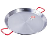 PAELLA PAN - Authentic Spanish Polished Steel 55cm UK Stock Free Delivery