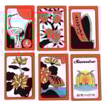 Mahjong Gostop Go Stop Hanafuda-kort Populärt koreanskt japanskt brädspel