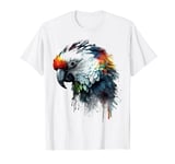 Parrot Lover Artwork | Animal Motif Parrot T-Shirt