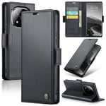 CASEME Xiaomi Redmi Note 14 Pro 5G / Note 14 Pro Plus 5G Fodral - Svart