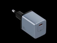 NEXTBATT 30W GaN Väggladdare USB-C - Svart/Grå