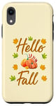 iPhone XR Hello fall, pumpkin season, Autumn Vibes Happy Fall Autumn Case