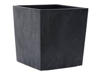 Siena Garden Nizza Stone La552-71 Planteringskärl Polypropylen Betong Look, Svart
