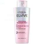 L'Oréal Paris Elvive Glycolic Gloss Sulphate Free Shampoo for Dull Hair 200ml