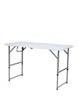 Streetwize Accessories 4Ft Blow Moulded Table