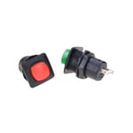 Hot Sale 12v Low Profile Momentary Round Push Button Switch Non Green 0