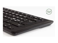 Mousetrapper Type Mini - Tangentbord - Compact - Trådlös - Bluetooth - Qwerty - Nordisk