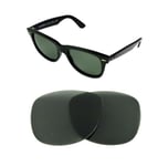 NEW POLARIZED REPLACEMENT G15 LENS FIT RAY BAN WAYFARER RB4340 50mm SUNGLASSES