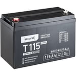 Traction T115 Carbon Batterie Décharge Lente 115Ah agm au Plomb - Accurat