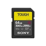 (TD S AJP) Sony Sdxc Sf-G Tough Series 64Gb Uhs-Ii V90 - Sf64Tg NEW