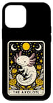 iPhone 12 mini Axolotl Stars and Moon Tarot Card Men Women Kids Salamander Case